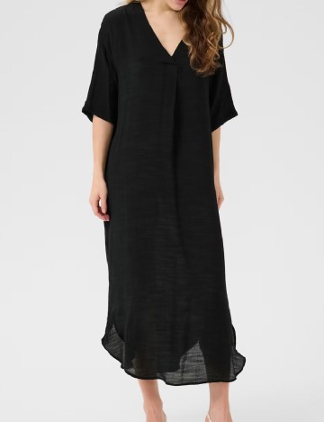 
						Rochie lunga Kaffe, negru