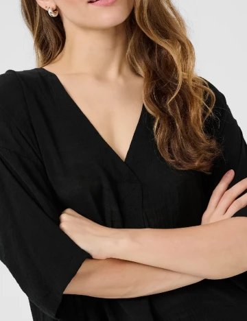 Rochie lunga Kaffe, negru Negru