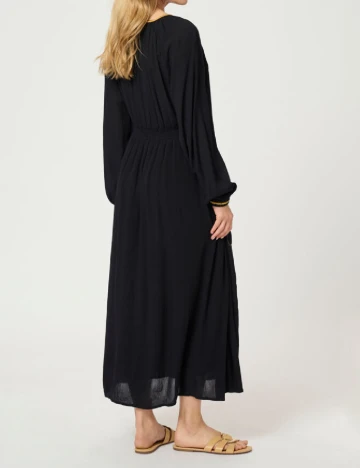 Rochie medie Cream, negru