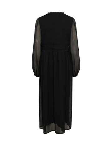 Rochie lunga Kaffe, negru Negru