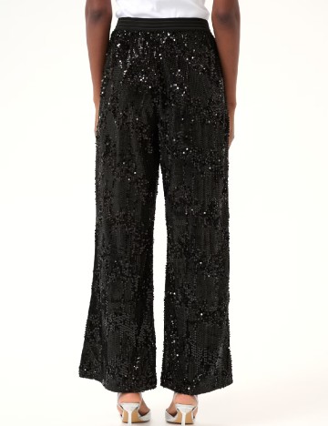 Pantaloni Kaffe, negru