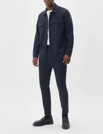 Jacheta Matinique, albastru Albastru