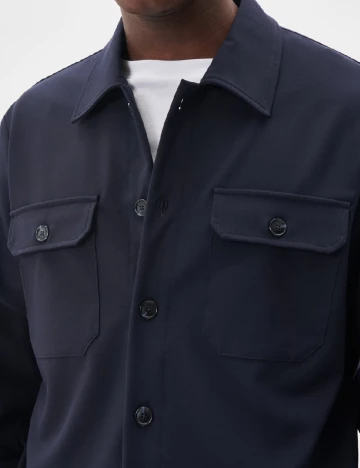 Jacheta Matinique, albastru Albastru