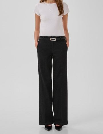 
						Blugi My Essential Wardrobe, negru
