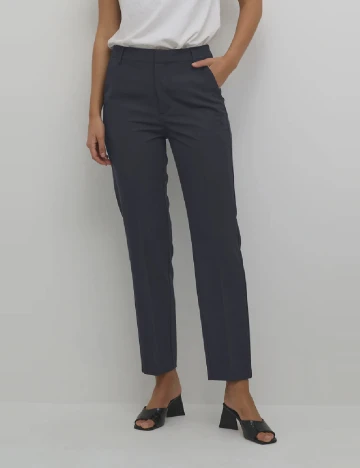 Pantaloni Kaffe, bleumarin inchis