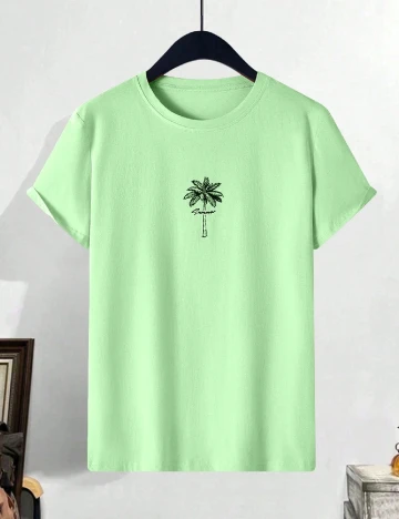Tricou SHEIN, verde Verde