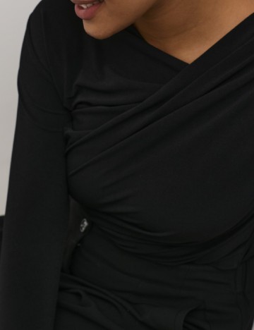 Bluza Kaffe Curve, negru