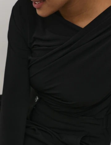 Bluza Kaffe Curve, negru