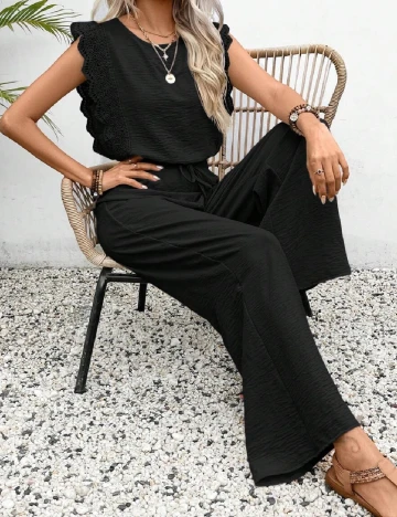 Compleu SHEIN, negru Negru