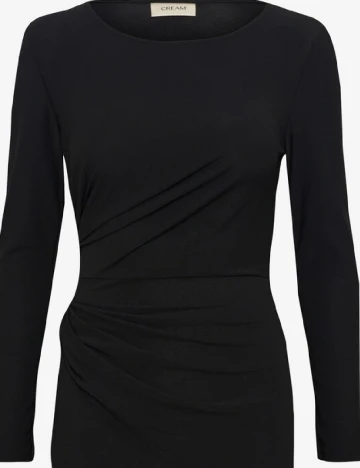 Rochie medie Cream, negru Negru