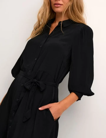 Rochie medie Kaffe, negru