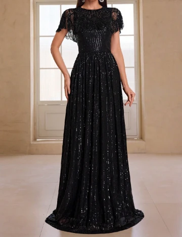 Rochie lunga Giffniseti, negru