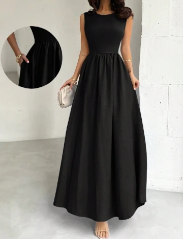 Rochie lunga SHEIN, negru
