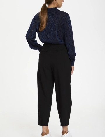 Pantaloni Kaffe, negru