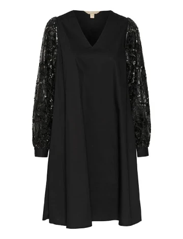 Rochie scurta Culture, negru Negru