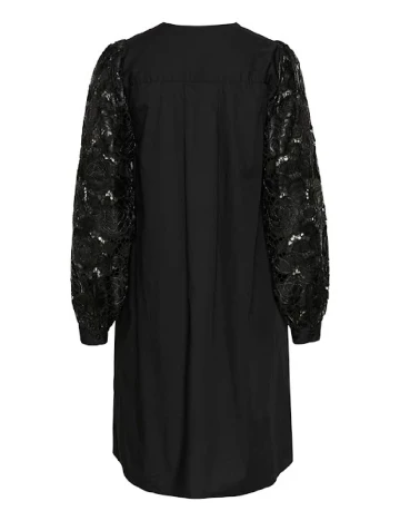 Rochie scurta Culture, negru Negru