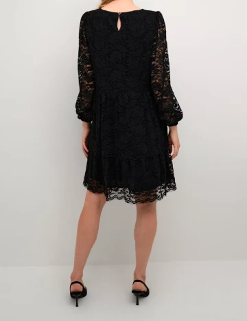 Rochie scurta Cream, negru