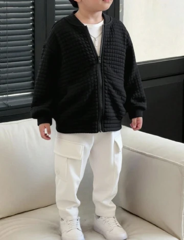 Jacheta Shein Kids, negru