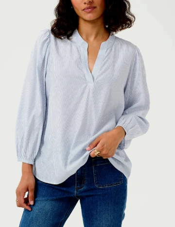 Bluza Kaffe, bleu