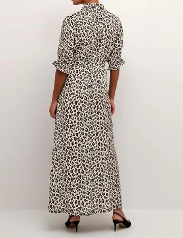 Rochie lunga Kaffe, animal print Animal print