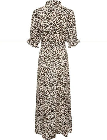 Rochie lunga Kaffe, animal print Animal print