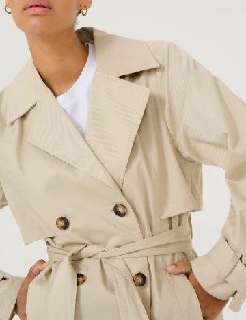 Trench Kaffe, crem