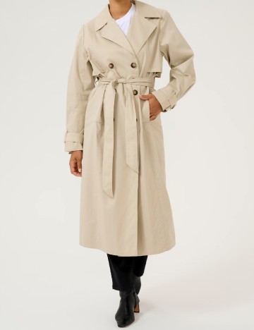 Trench Kaffe, crem