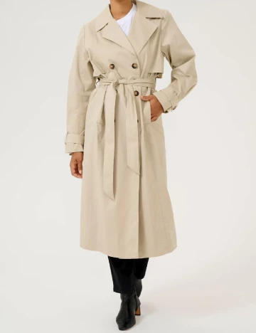 Trench Kaffe, crem