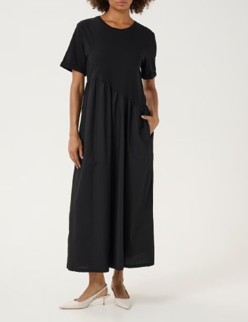 
						Rochie lunga Culture, negru