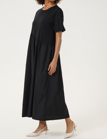Rochie lunga Culture, negru