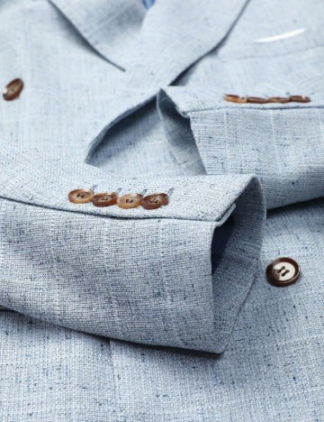 Costum SHEIN, albastru deschis