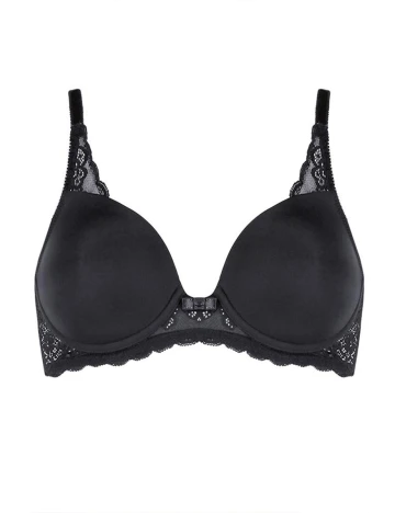 Sutien Amourette spotlight Triumph, negru Negru