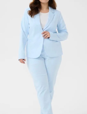 
						Sacou Kaffe Curve, bleu