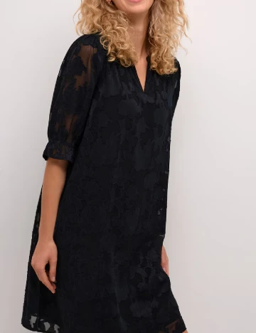 Rochie scurta Cream, negru