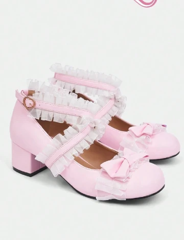 Pantofi SHEIN, roz Roz