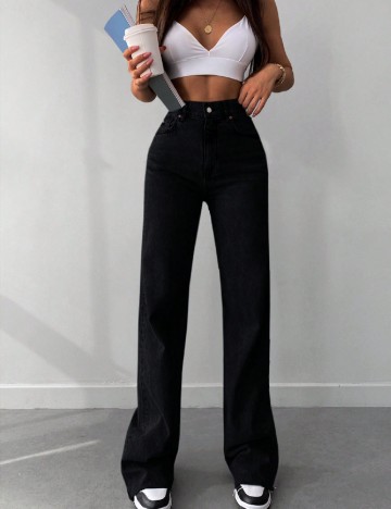 
						Blugi SHEIN, negru