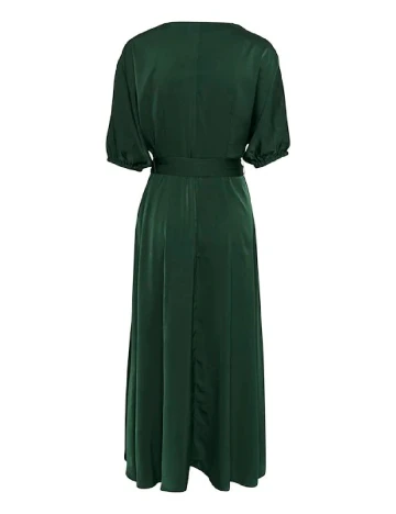 Rochie lunga Cream, verde Verde