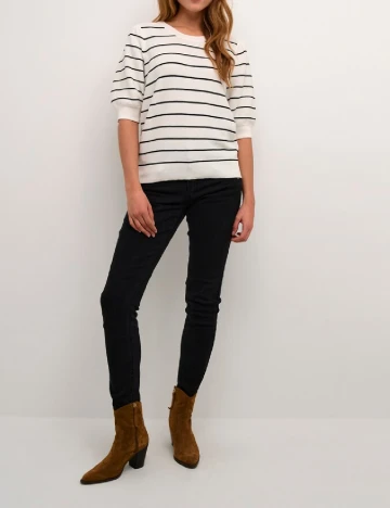 Bluza Cream, alb