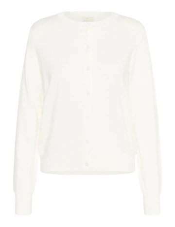 Cardigan Kaffe, alb Alb