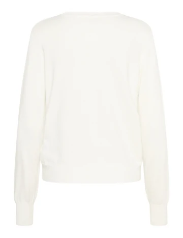 Cardigan Kaffe, alb Alb