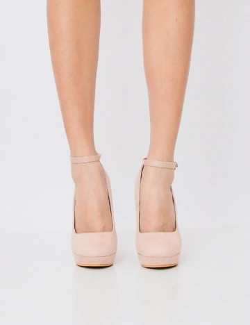 Pantofi SHEIN, crem