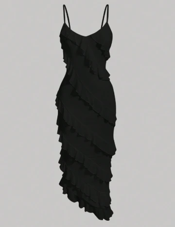 Rochie medie SHEIN, negru Negru