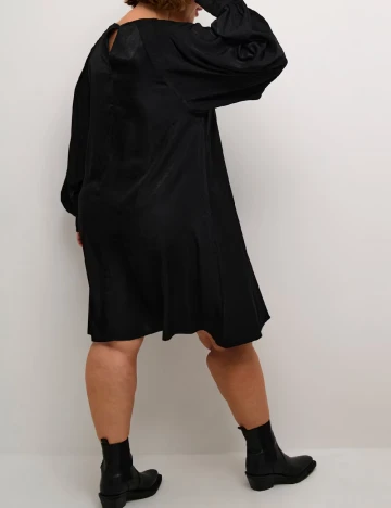 Rochie scurta Kaffe Curve, negru Negru