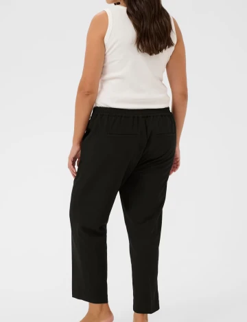 Pantaloni Kaffe Curve, negru Negru