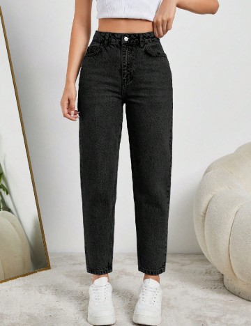 
						Blugi SHEIN, negru