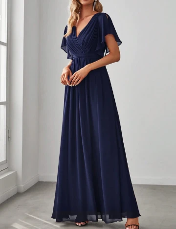 Rochie lunga SHEIN, bleumarin inchis