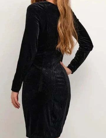 Rochie scurta Kaffe, negru