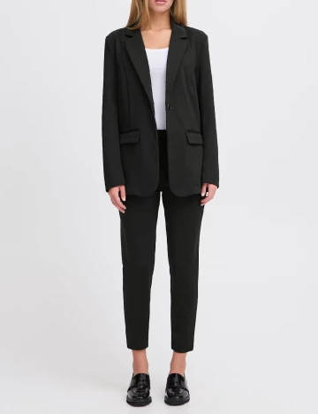 Pantaloni Ichi, negru