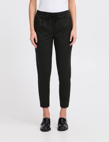 Pantaloni Ichi, negru