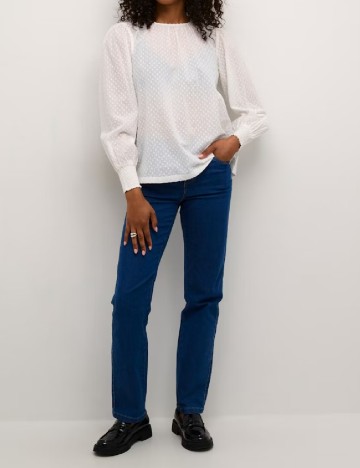 
						Bluza Kaffe, alb